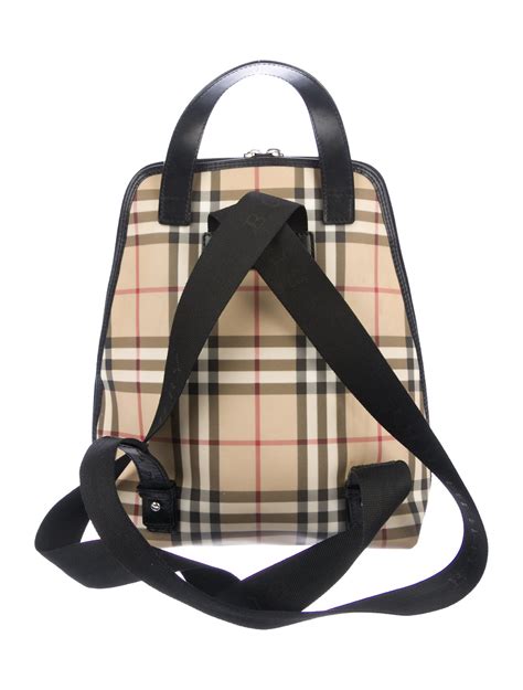 burberry nova check backpack|Burberry nova check crossbody bag.